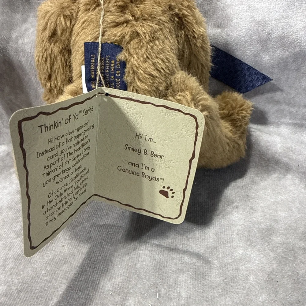 Boyds Bears Smiley B Bear You Make My Heart Smile 8